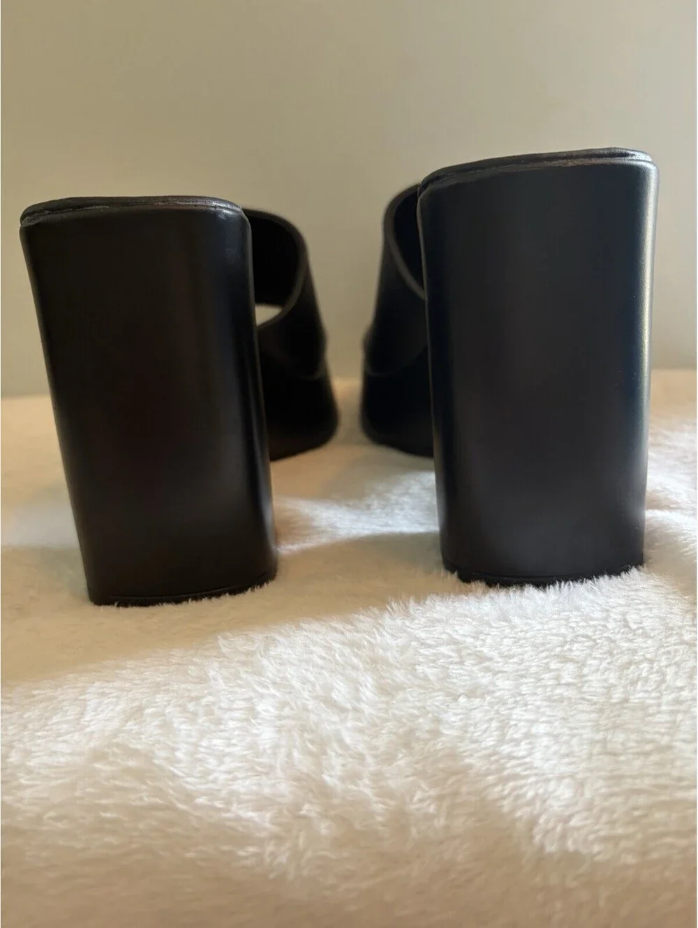 ROC Boots Australia Nina Leather Platform Mule Black New EU 39/US 8